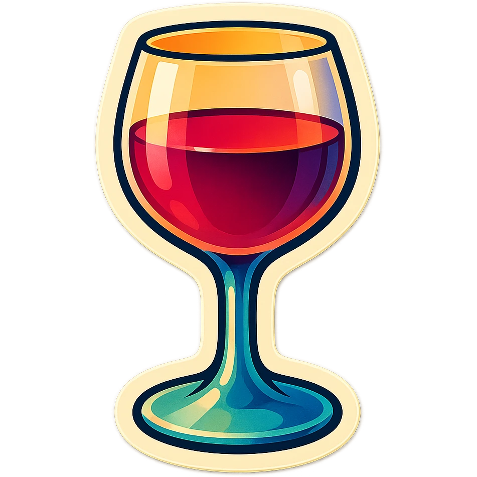wine glass emoji