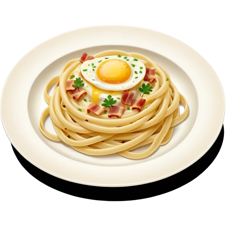 Pasta carbonara  emoji