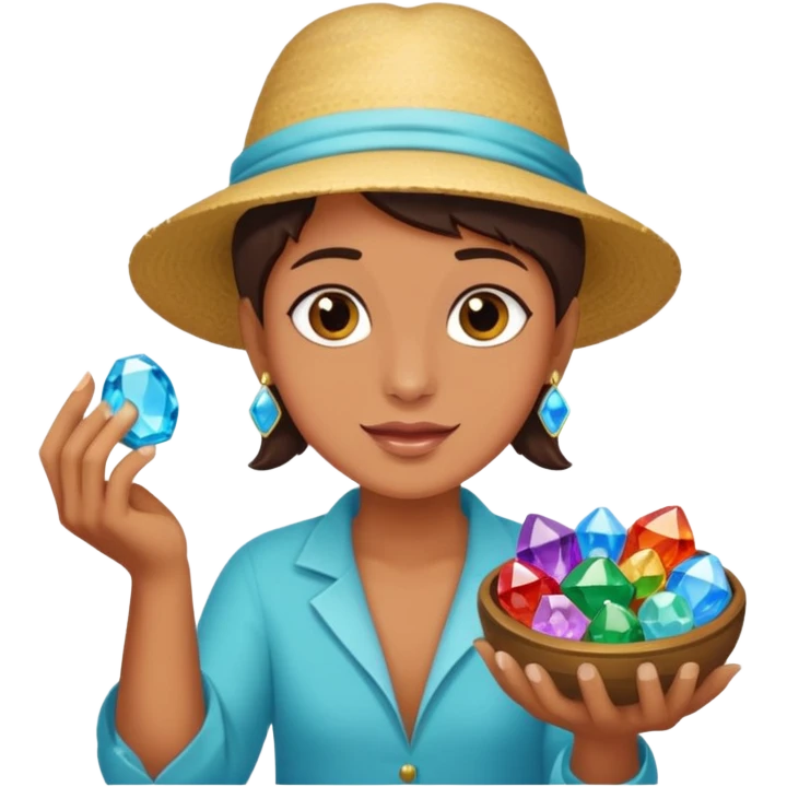 Gem seller emoji