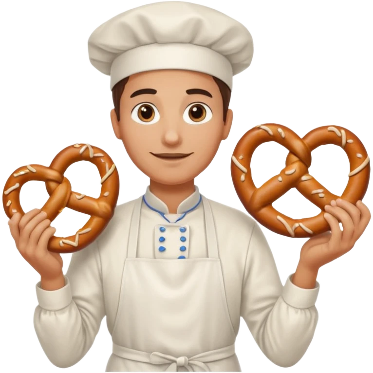 pretzel seller emoji