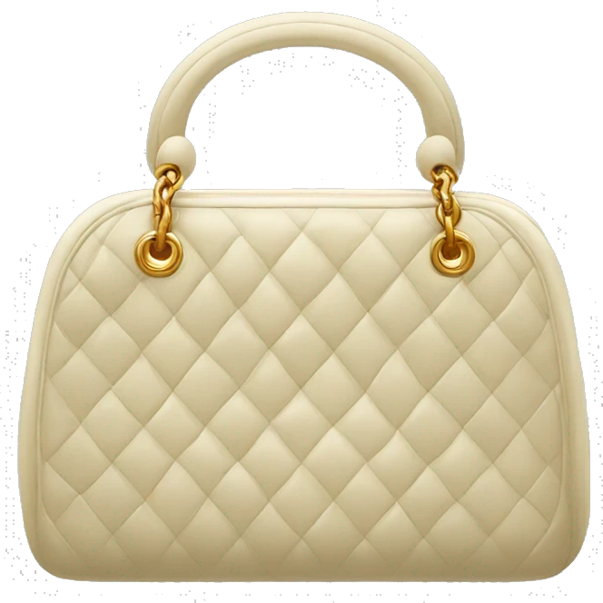 Chanel handbag emoji