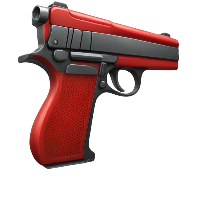 Red gun emoji