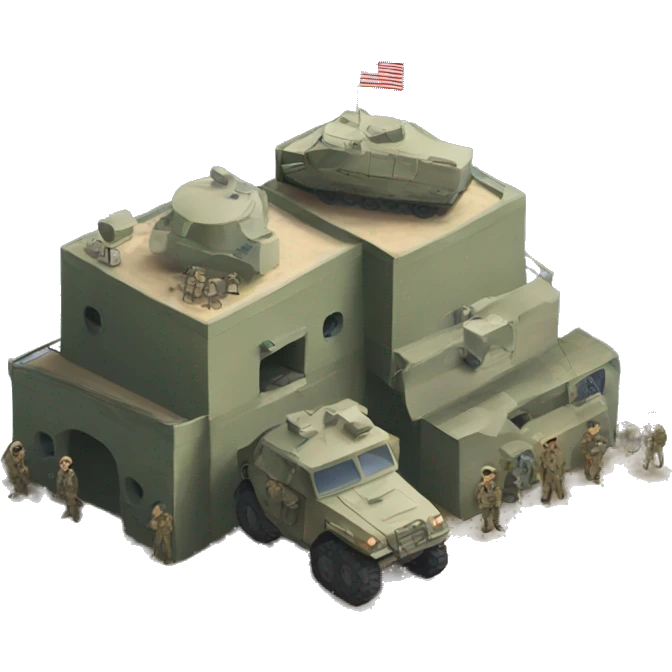 Military outpost for kubernetes emoji