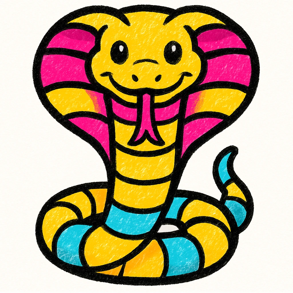 King cobra emoji