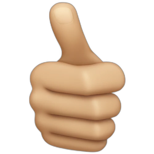 pointing finger on the camera emoji
