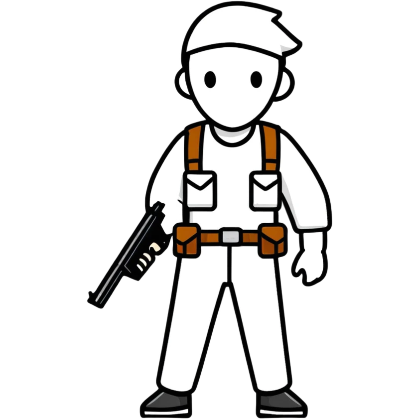 Me with a gun  emoji