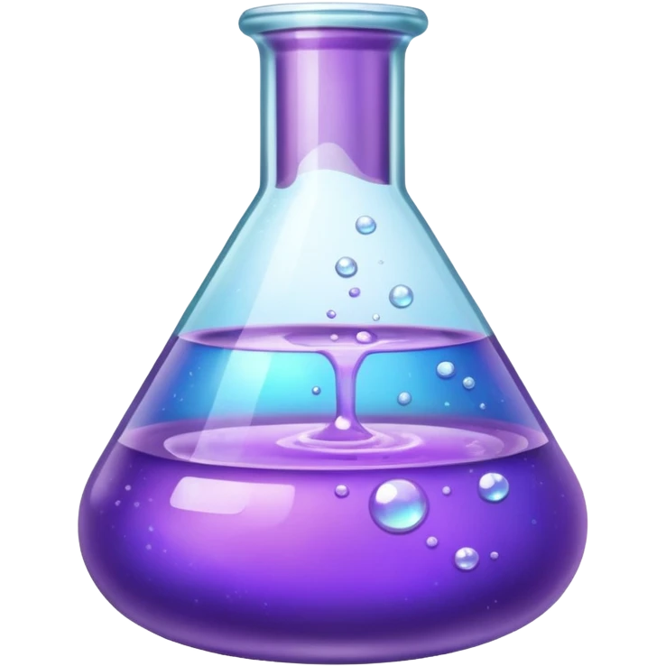 purple chemical flask emoji