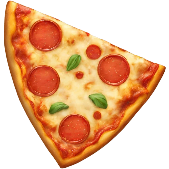 Beautiful slice of pizza  emoji