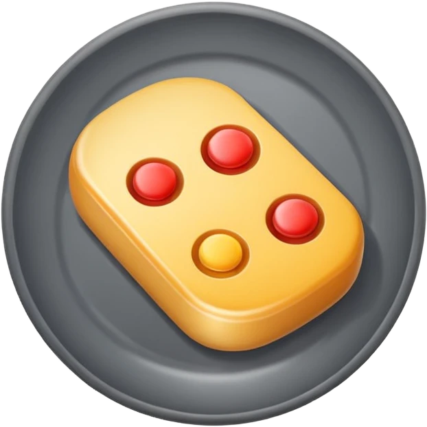 3D icon symbolizing critic and evaluation, food app context, single object, modern and clean style, soft lighting, isolated, no background
 emoji