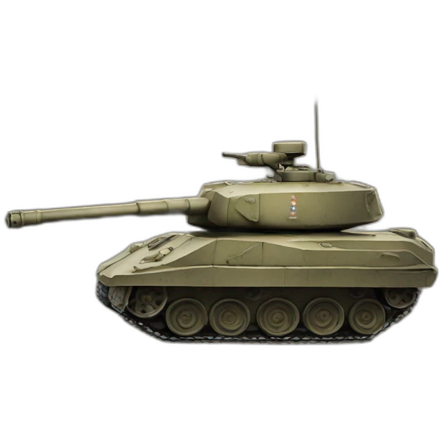 a tank emoji