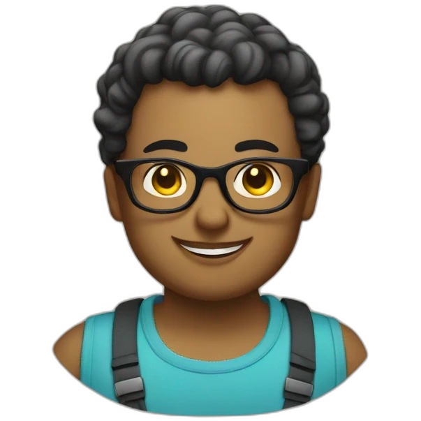 curvy nerd emoji