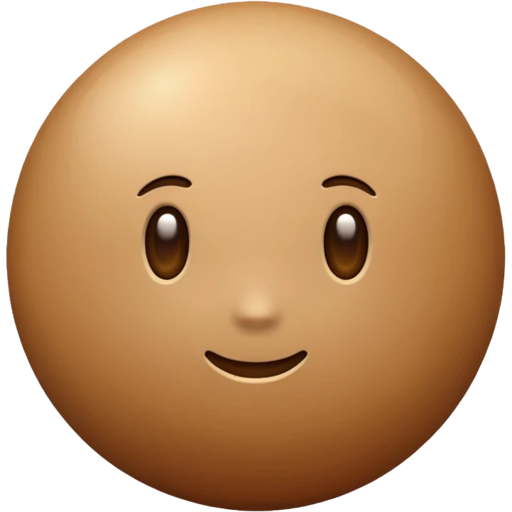 Light brown emoji
