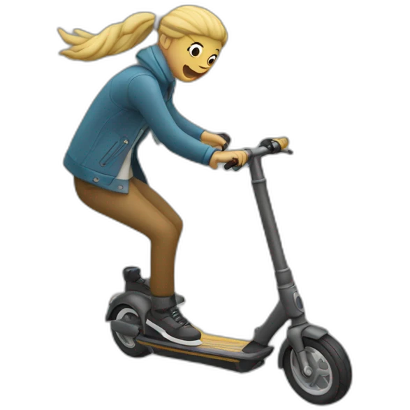 Scooter tricks emoji