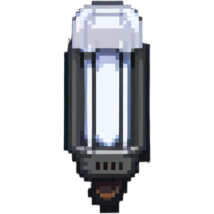 fluorescent tube lamp glowing emoji
