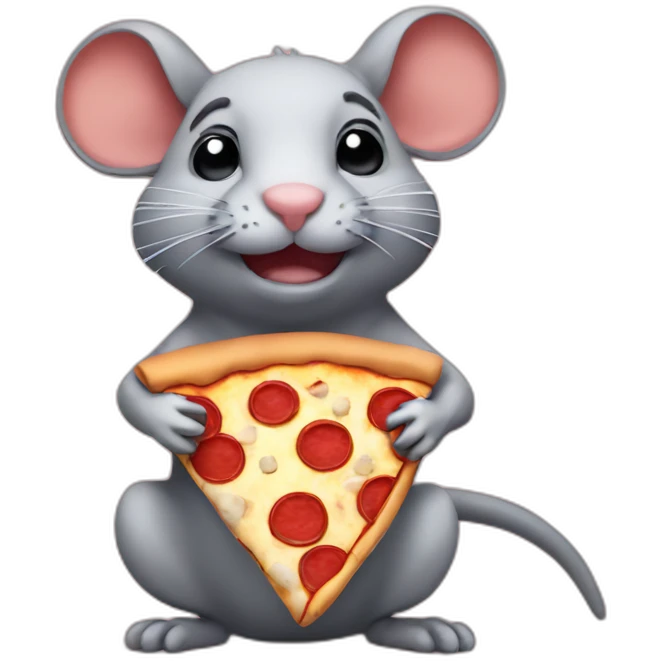 Pizza rat emoji