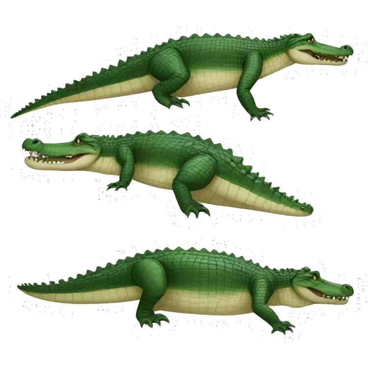 Interior crocodile alligator  emoji