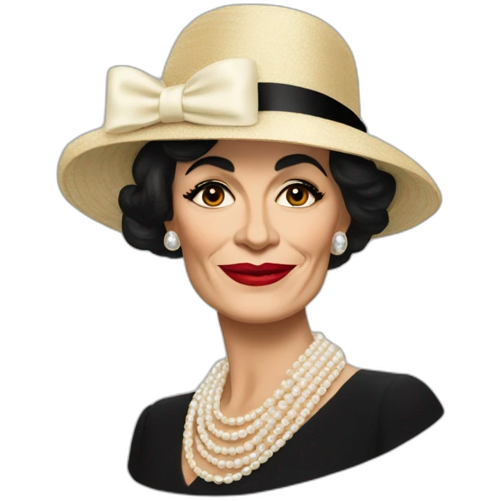 coco chanel de perfil emoji