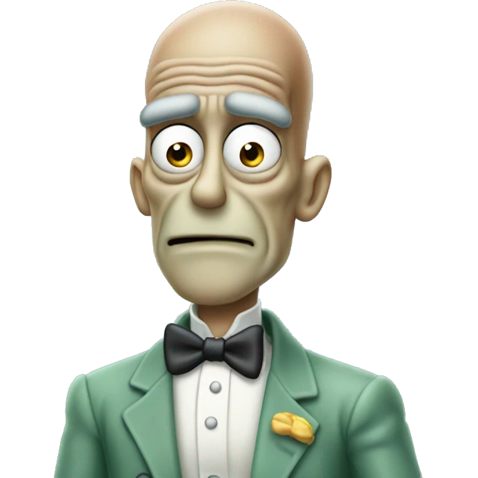 handsome squidward emoji