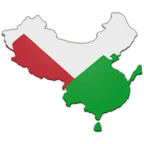 Taiwan map and flag emoji