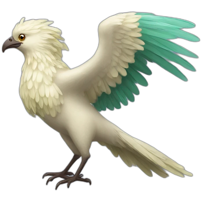 Mgrstic mythical bird emoji
