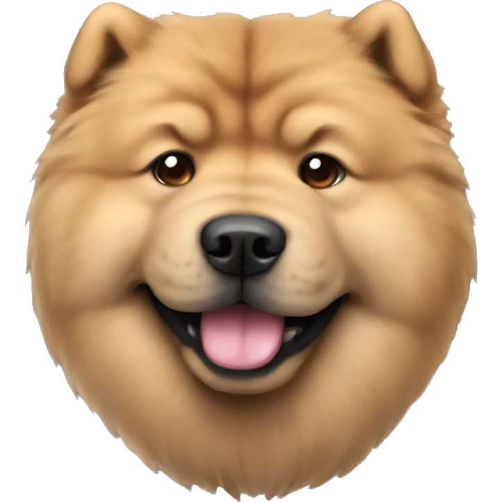Chow chow emoji
