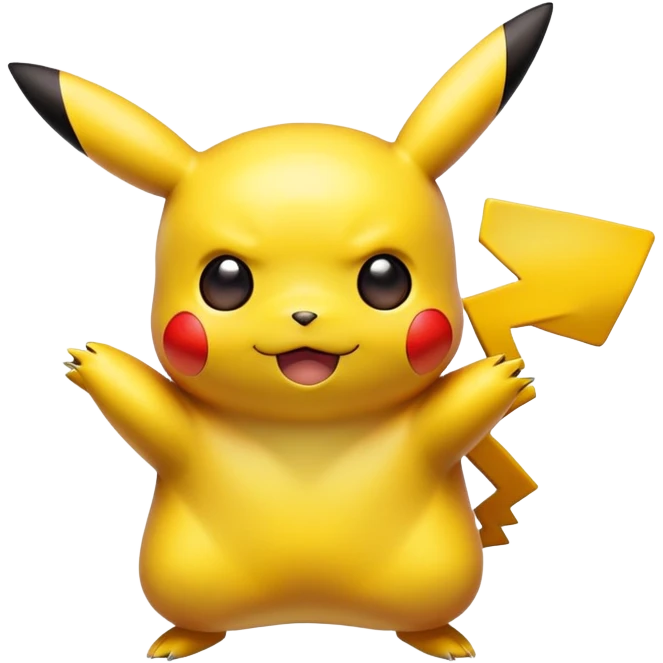 spooky scary Pikachu emoji
