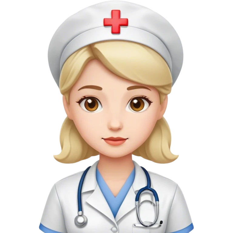 A cute nurse emoji
