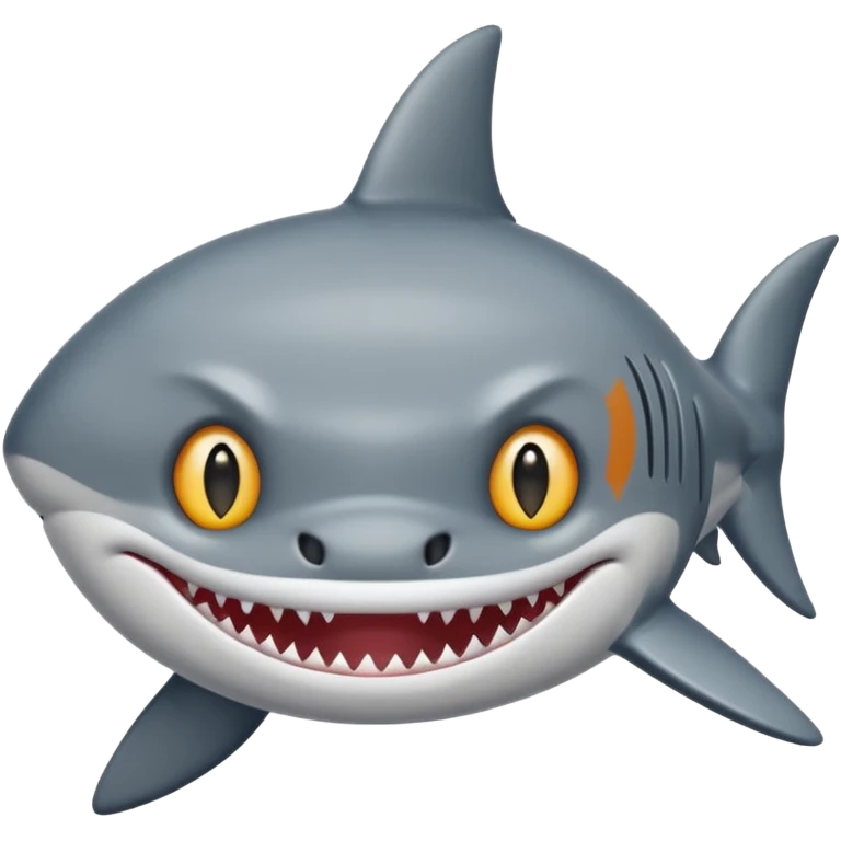shark with a cat face emoji