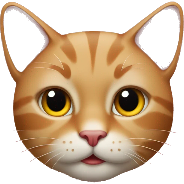 Cat in red  emoji