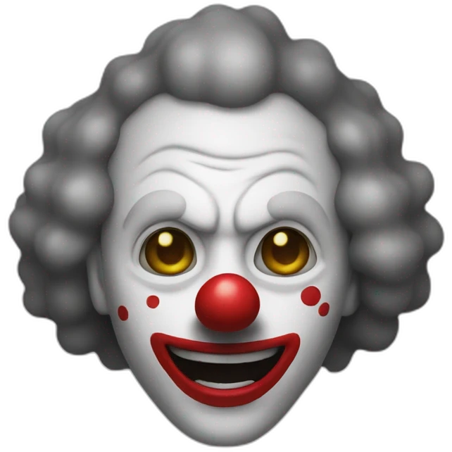 saw clown emoji