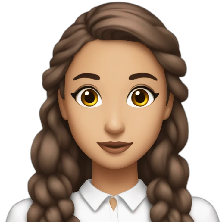elegant girl Ariana grand emoji