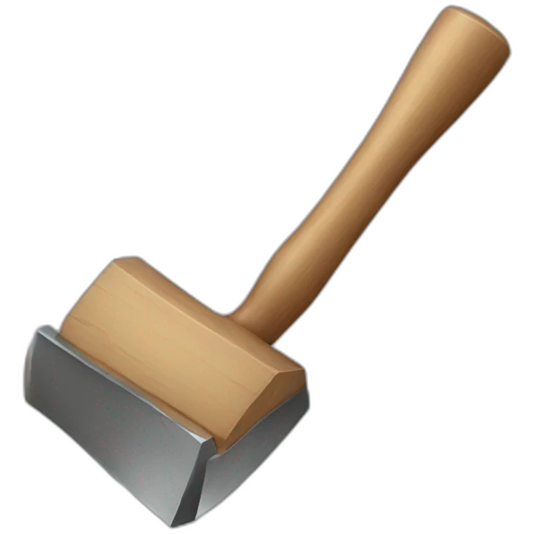 a hammer emoji