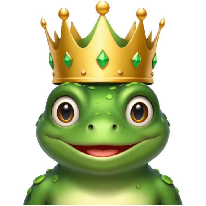 The Frog Prince emoji