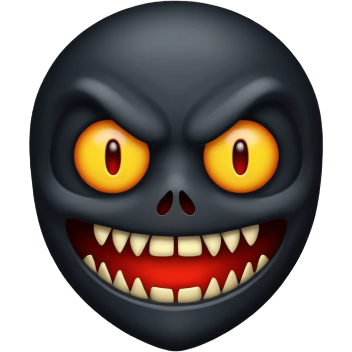 Scary emoji