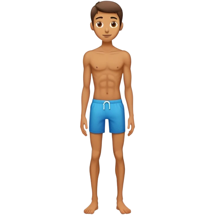 skinny body male emoji
