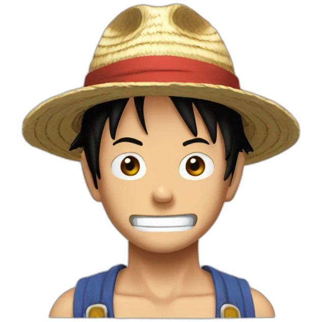 Luffy indécit emoji