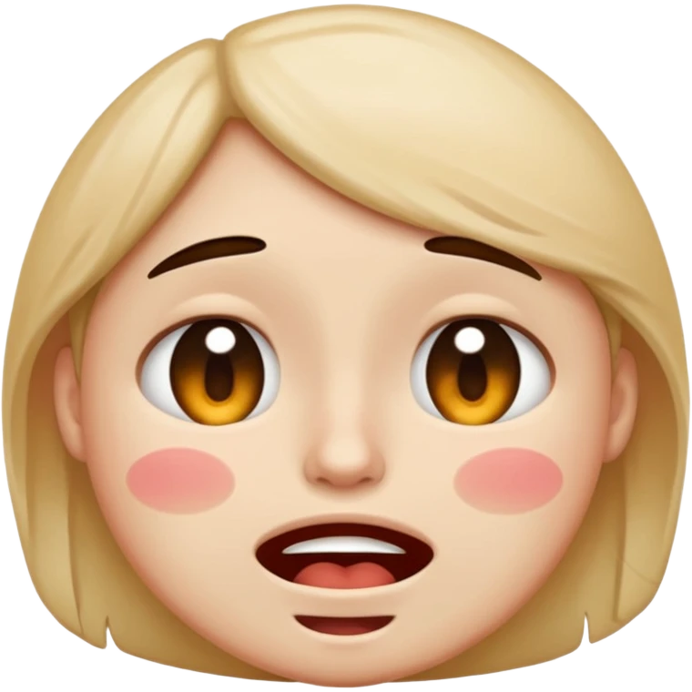 mix happy with saf ad disgust as a face emoji