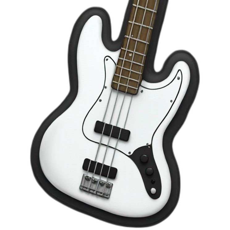 bass guitar emoji