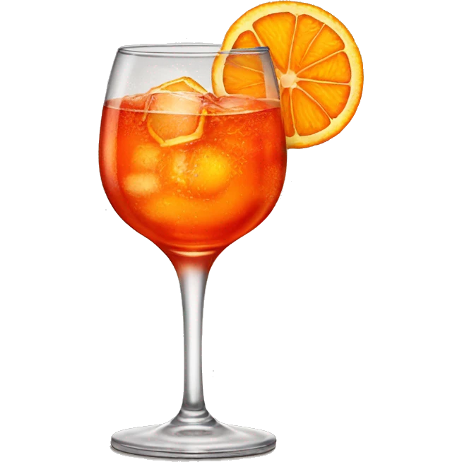 Aperol spritz emoji