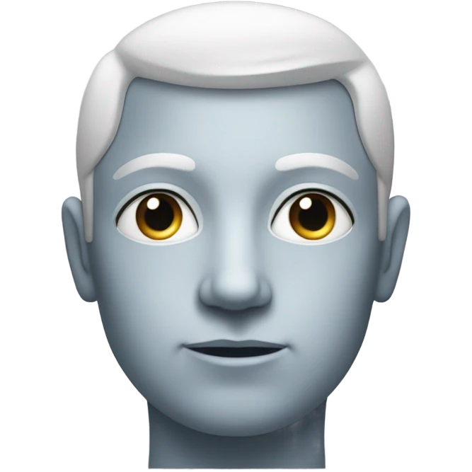 white person with third eye open emoji