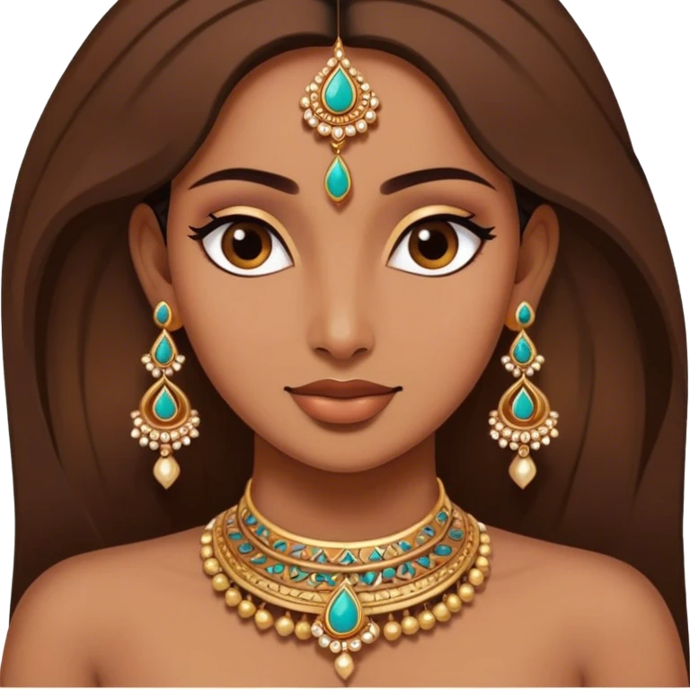 Desi bangles and earings emoji