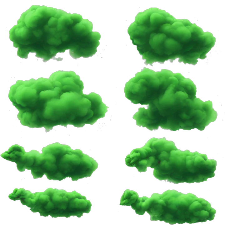 green smoke emoji