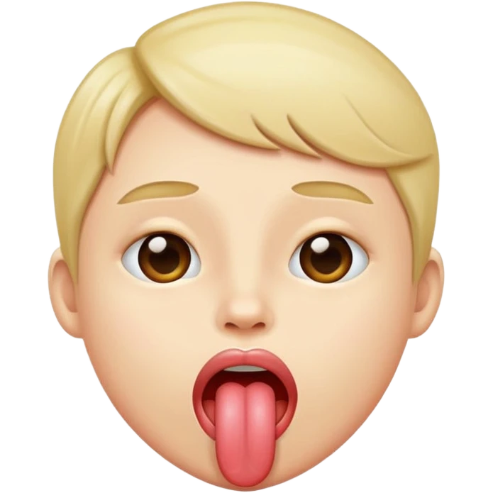 sticking tounge out emoji