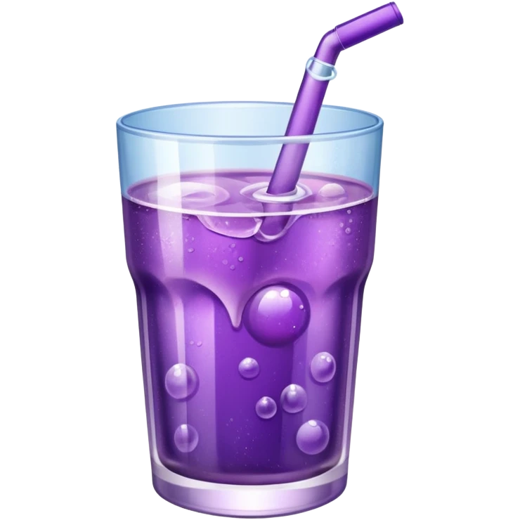 Make a grape soda emoji