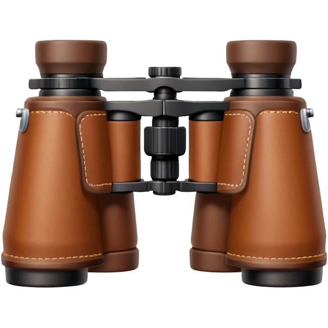 binoculars brown emoji