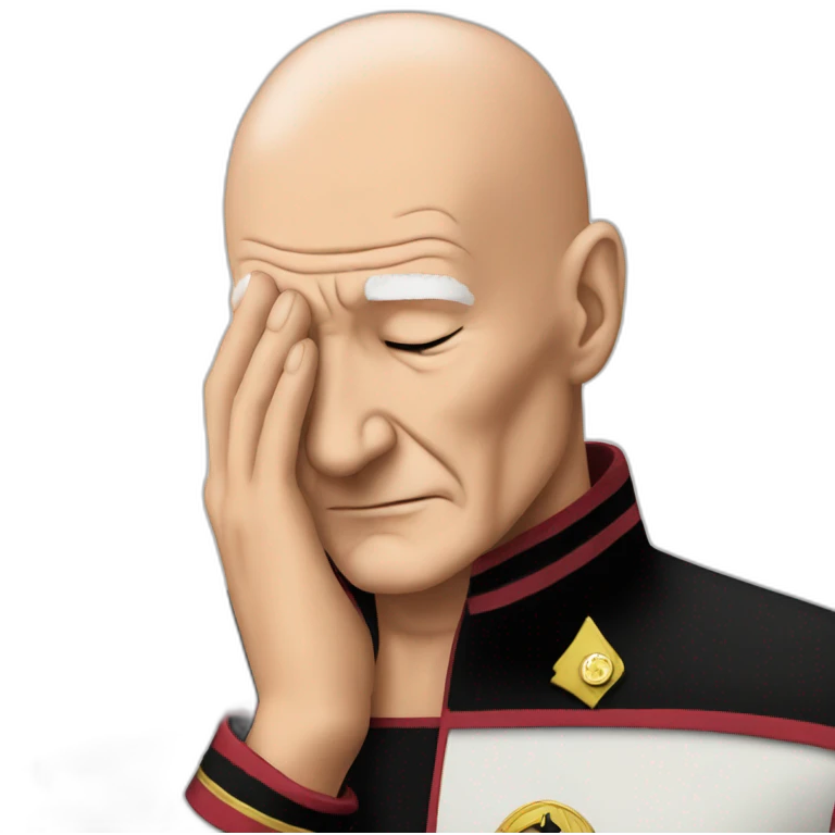 Captain Picard facepalm emoji