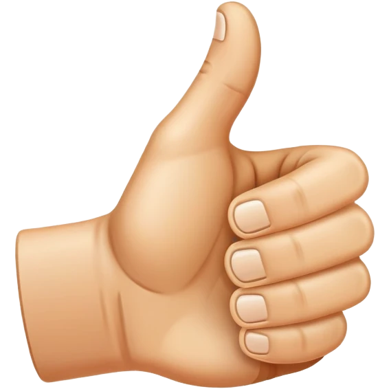 Thumb up
 emoji