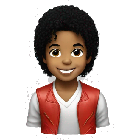Michael jackson as a child emoji