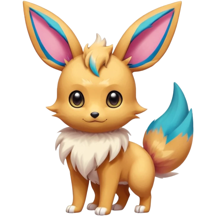 Eeveelution-Cute-Pokémon-fusion full body emoji