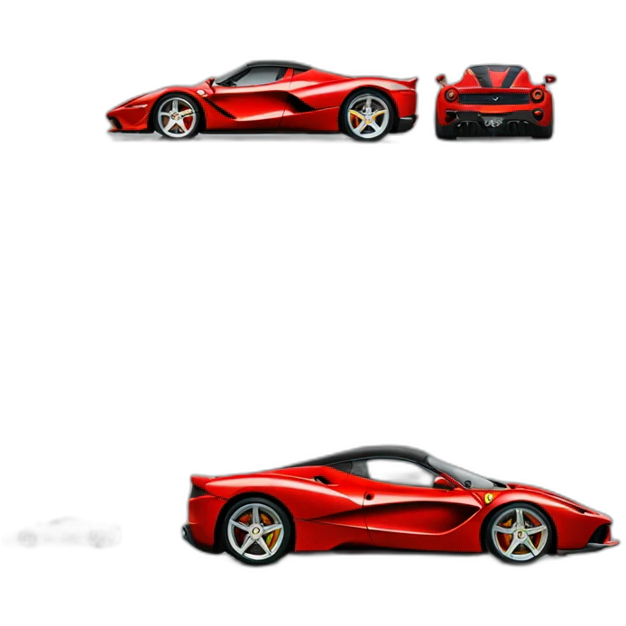 Ferrari la Ferrari emoji